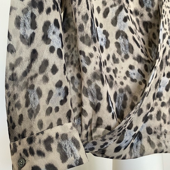 Leopard print cream bleu black - Picture 4 of 4